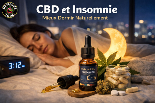CBD et insomnie — guide complet pour mieux dormir naturellement