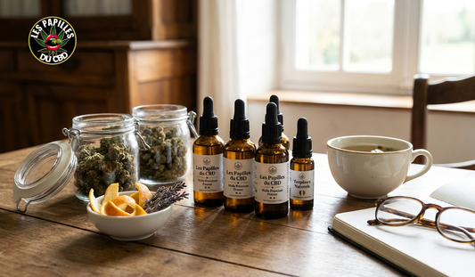 Terpènes CBD : myrcène, limonène, linalol, caryophyllène et effet d'entourage